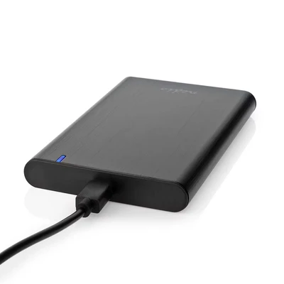 Afbeelding van Harde schijf behuizing Nedis 2.5 inch (USB 3.0, S ATA III, Aluminium)
