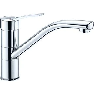 Afbeelding van Delabie wastfmengkr opb chroom 1 gats kraang 2510tbel