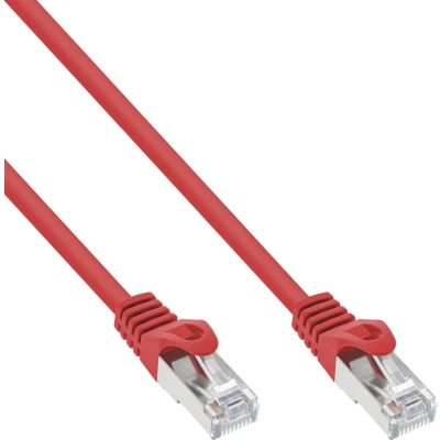 Afbeelding van InLine® Patchkabel, S FTP, Cat. 5e, rood, 0.5m