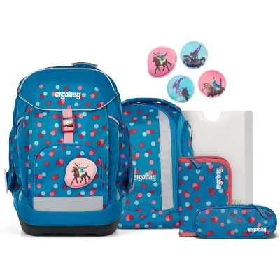 Afbeelding van Ergobag maxi Schooltas set voor kinderen, Maat: One Size, Petrol