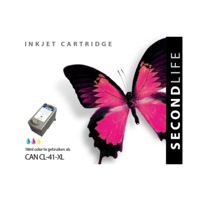 Afbeelding van Kangaro Sl 11011038 Cartridge Secondlife Canon Cl 41 Kleur