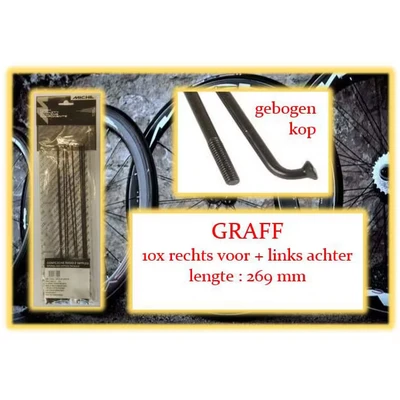 Afbeelding van Miche Spaak+nip. 10x RV+LA GRAFF