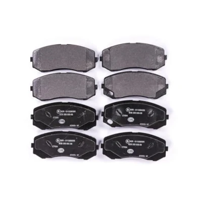 Afbeelding van HELLA PAGID 8DB 355 005 581 Remblokkenset C7004 Dikte: 19.3mm Remsysteem: Sumitomo Geschikt voor slijtage waarschuwingscontact o.a. MITSUBISHI