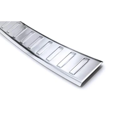 Afbeelding van tuning art BL963 Achterbumperprotector met afschuining voor Mercedes C Klasse T Modell S205, Kleur:Zilver