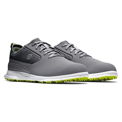 Afbeelding van FootJoy Superlites Xp golfschoen voor heren, grijs, wit, limoen, 41 EU