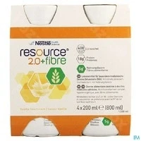 Afbeelding van Resource 2.0 Fibre Vanille 4x200ml
