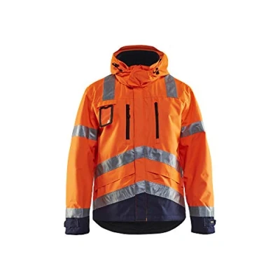 Afbeelding van Jack Ongevoerd High Vis 4837 oranje/marineblauw