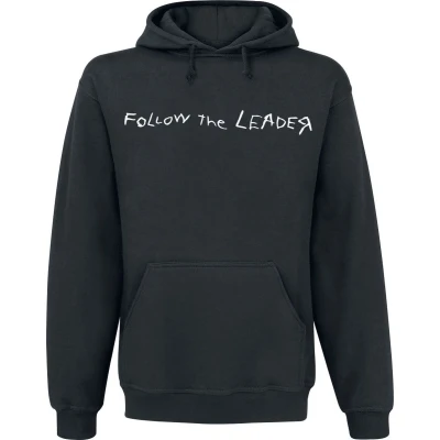 Afbeelding van Korn Follow Cliff Trui met capuchon zwart XL Katoen Band merch, Bands
