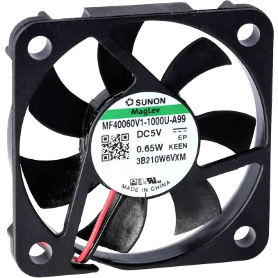 Afbeelding van Sunon MF40060V2 1000U A99 Axiaalventilator 5 V/DC 9.34 m3/h (l x b h) 6 40 mm