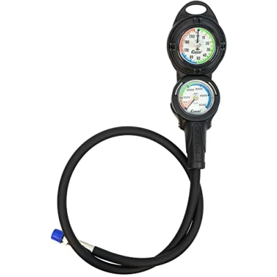 Afbeelding van Cressi Console Pd2 Pressure+Depth Gauge Feet/Psi Duikconsole 2 instrumenten,manometer PSI + FEET dieptemeter