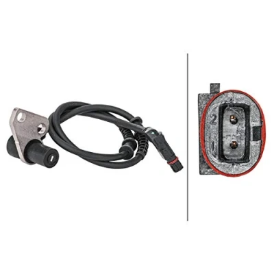 Afbeelding van HELLA 6PX 358 141 301 Sensor, park distance control Haaks 3 polig Gestekt Lakken mogelijk