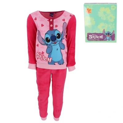 Afbeelding van Lilo &amp; Stitch Coral Fleece Pyjama in Giftbox 8721122783061