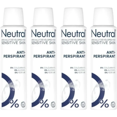 Afbeelding van 4x Neutral Anti Perspirant Deospray 150ml kopen? Nu in de aanbieding bij