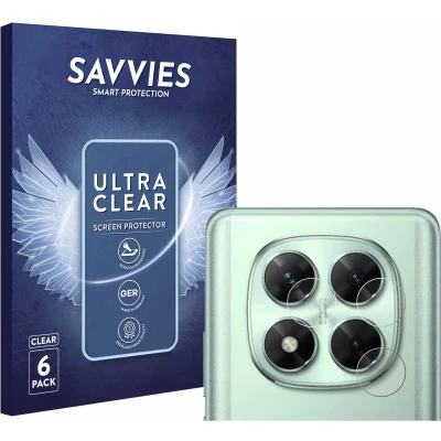 Afbeelding van Savvies Screenprotector voor Xiaomi Poco X7 (ALLEEN Camera) Folie Beschermfolie transparant (6 Stuks)