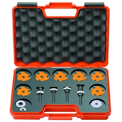 Afbeelding van CMT 923.001.11 Set 7 frezen met 4 handgrepen S = 8