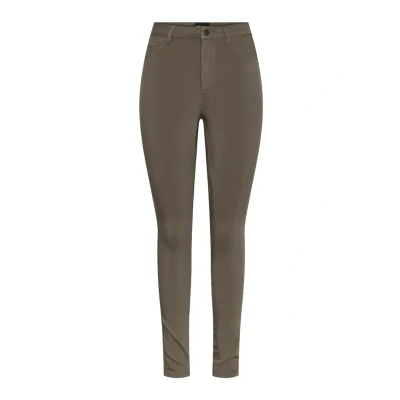Afbeelding van Pieces NOOS Jeans Skinny Fit, Dames, Maat: 40, Morel