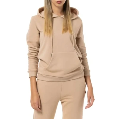 Afbeelding van Red Bridge Damestrui met capuchon, sweatshirt, hoodie, pullover, premium basic, beige, XS