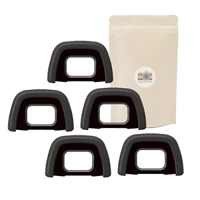 Afbeelding van X5 DK23 rubberen oogschelp voor zoeker Nikon type DK 23 compatibel met camera D300 D300s D7100 D7200 D7000 D5000 geschikt Frans merk