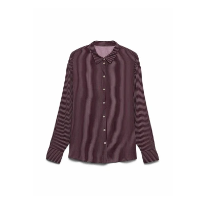 Afbeelding van Vero Moda Vmalice Overhemdblouse, Dames, Maat: XS, Winetasting