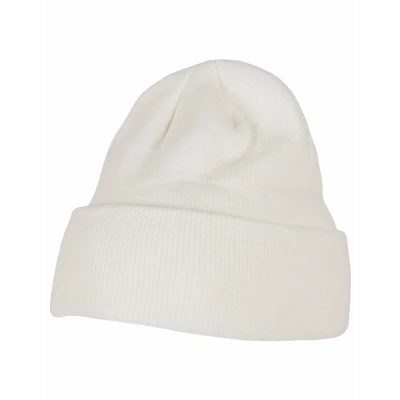 Afbeelding van Build your Brand Heavy Knit Beanie BY001 White