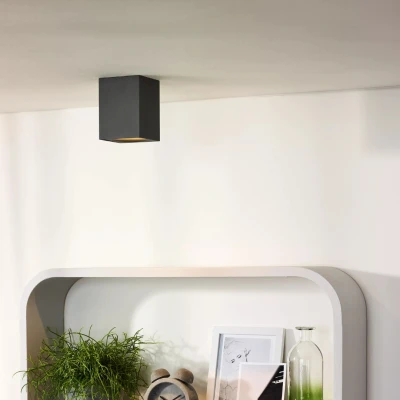 Afbeelding van Lucide BENTOO LED Plafondspot Dimb. GU10 1x5W Grijs