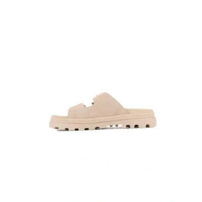 Afbeelding van Palladium Dunelite Riviera SDE Muiltjes, Maat: 39, Warm sand Leer