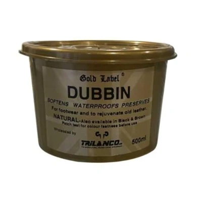 Afbeelding van Nature Child Dubbin (Gold Label) verjongen oud leer, verzacht waterdicht en behoudt 500ml, natuurlijk, Eén maat