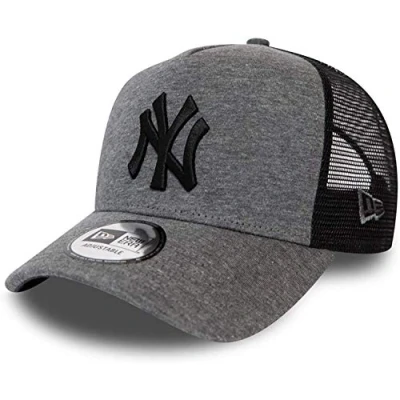 Afbeelding van New Era York Yankees Mlb Cap Trucker Baseball Verstellber Kappe Grau One Size