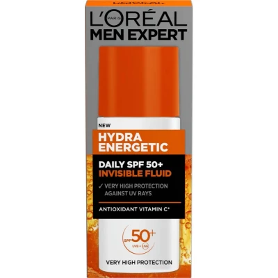 Afbeelding van Men Expert Hydra Energetic Daily UV Fluid SPF50+ met Vitamine C* 50ml