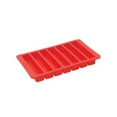 Afbeelding van Built IJsblokjesvorm voor Waterflessen, Silicone, ‎19,6 x 11,3 2,1 Centimeter, Rood, BLTICTRAY
