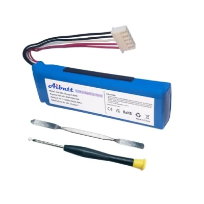 Afbeelding van Aibatt 6000 mAh accu, reserveaccu voor JBL Charge 3 (2016 versie), vervanging GSP1029102A accu (3,7 V/Li polymeer)