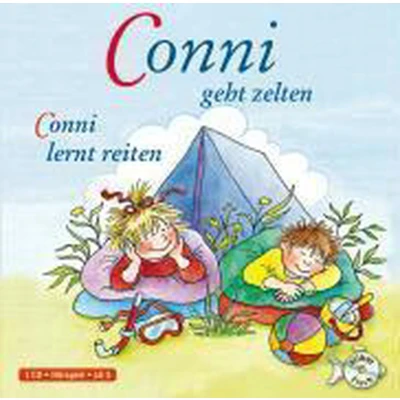 Afbeelding van Conni geht zelten / lernt reiten