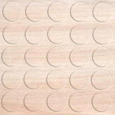 Afbeelding van haggiy Zelfklevende afdekkappen voor meubels en vloeren schroefafdekking afdekking schroeven boorgaten meubelbeschermkappen Ø14 mm 25 stuks meubelpleister (esdoorn)