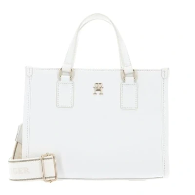 Afbeelding van Tommy Hilfiger Monotype MINI TOTE Handtas, Dames, Maat: One Size, Ecru