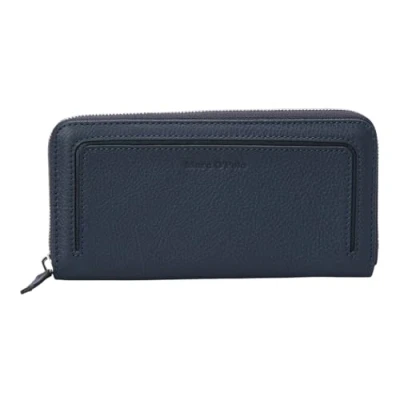 Afbeelding van Marc O&#039;Polo Portemonnee Finja Zip Wallet Cloudless Night Donkerblauw