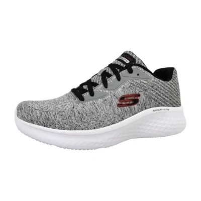 Afbeelding van Skechers Faregrove Sneakers laag, Heren, Maat: 41, Grau Textiel