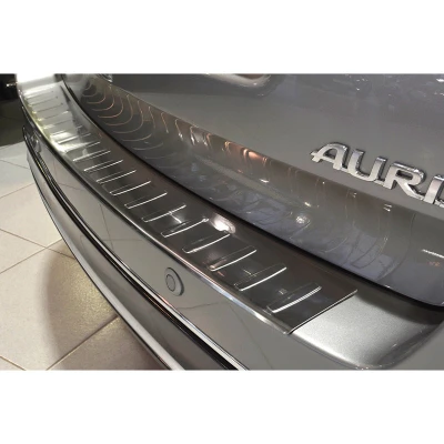 Afbeelding van Avisa RVS Achterbumperprotector passend voor Toyota Auris Touring Sports 2013 2015 &#039;Ribs&#039;