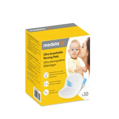 Afbeelding van Medela Zoogkompres Extra Dun 30ST