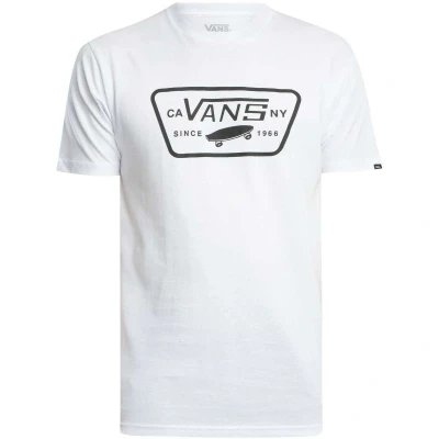 Afbeelding van Vans MN FULL Patch Tshirt print, Heren, Maat: Small, White/black