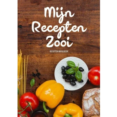 Afbeelding van Leuke Cadeaus voor Vrouwen, Mannen, Vriend en Vriendin Recepten Invulboek / Receptenboek &quot;Mijn Zooi&quot;: Een Notitieboek ... je Zelf in te Vullen Bewaren