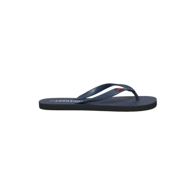 Afbeelding van Superdry Mannen Core Essential Teenslippers Blauw Grootte: 8 9