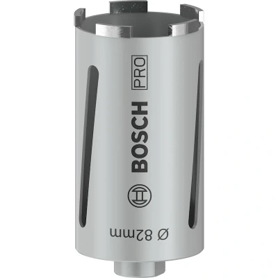 Afbeelding van Bosch Accessories 2608587325 Boorkroon droog 82 mm Diamant uitgerust 1 stuk(s)