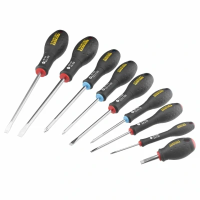 Afbeelding van Stanley handgereedschap FATMAX Schroevendraaierset 9 delig St/Par/Poz FMHT65424 0