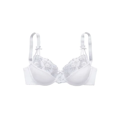 Afbeelding van Lascana Beugel BH, Dames, Maat: 75B, Weiß
