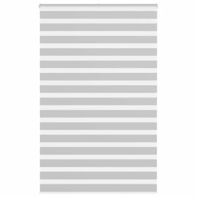 Afbeelding van Zebra rolgordijn 145x200 cm stofbreedte 140,9 lichtgrijs