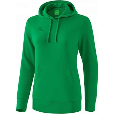 Afbeelding van Sweatshirt met capuchon dames smaragd / 48