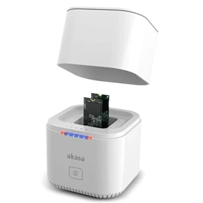 Afbeelding van Akasa AK DK09U3 WHCMV2 M.2 SSD behuizing 2242, 2260, 2280 USB C (USB 3.2 Gen 2)