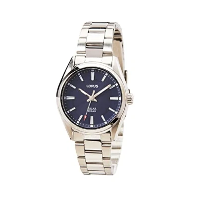 Afbeelding van Lorus RY501AX9 Horloge Solar staal zilverkleurig blauw 31 mm