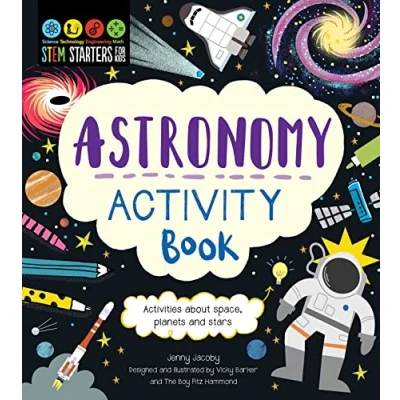 Afbeelding van Stem Starters for Kids Astronomy Activity Book: Activities about Space, Planets, and Stars