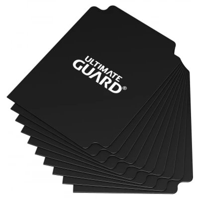 Afbeelding van Ultimate Guard Card Dividers: Black (10 stuks)